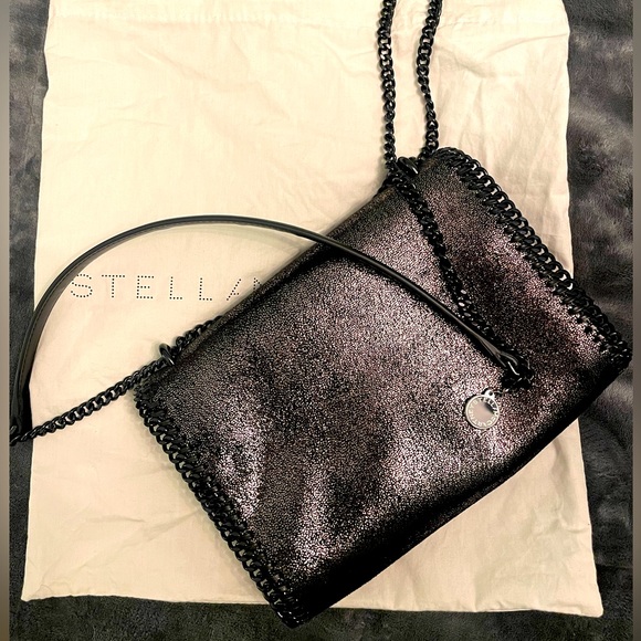Stella McCartney Fallabella purse, silver chrome - Picture 1 of 9